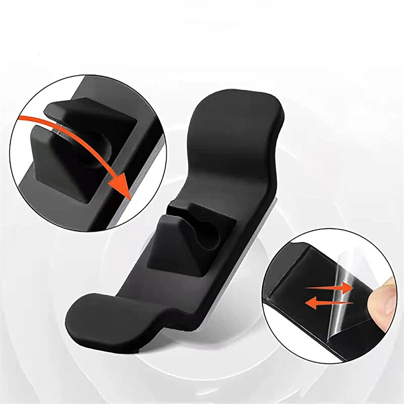 Kabelhalter für Küchenmaschinen Kabelclips selbstklebend Weiss