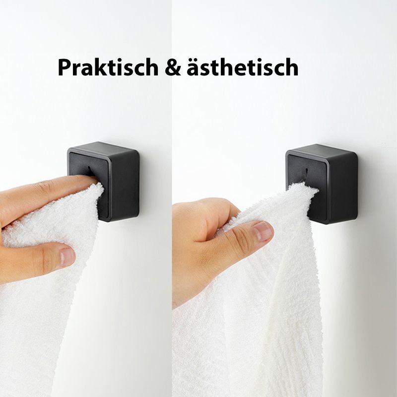 Handtuch Haken Halter Aufhänger Geschirrtuch Halterung Klemme