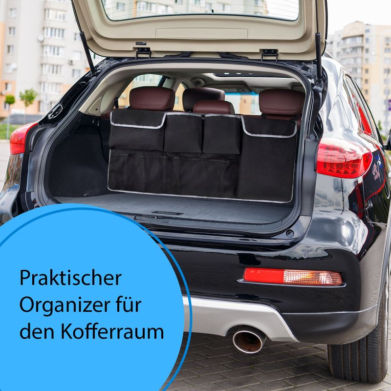 Auto Organizer Aufbewahrungstasche Kofferraum-Organizer Rücksitztasche