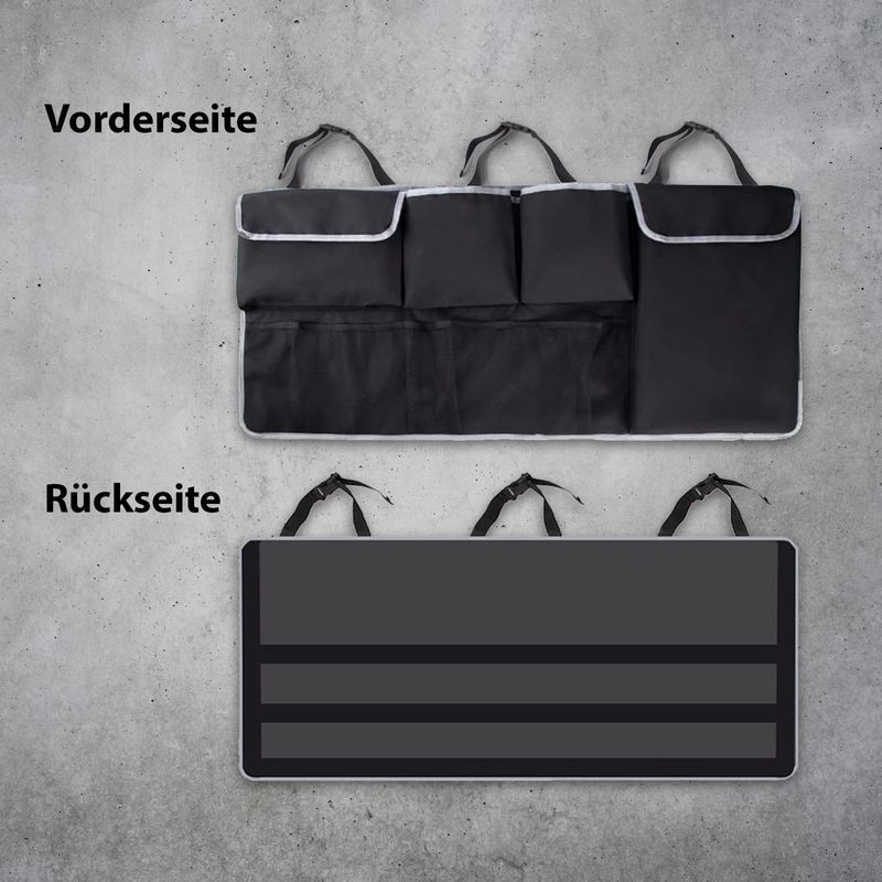 Auto Organizer Aufbewahrungstasche Kofferraum-Organizer Rücksitztasche