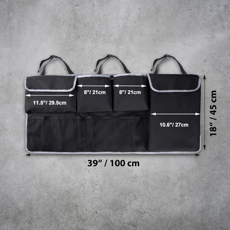 Auto Organizer Aufbewahrungstasche Kofferraum-Organizer Rücksitztasche