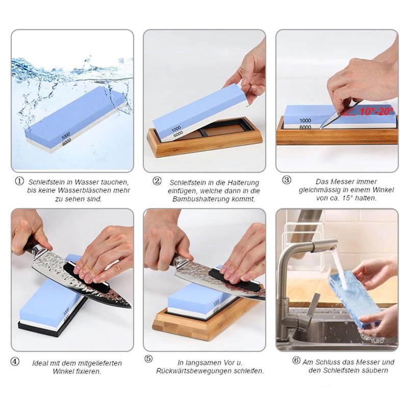 Messerschleifer Schleifstein Wetzstein Schärfstein Messerschärfer