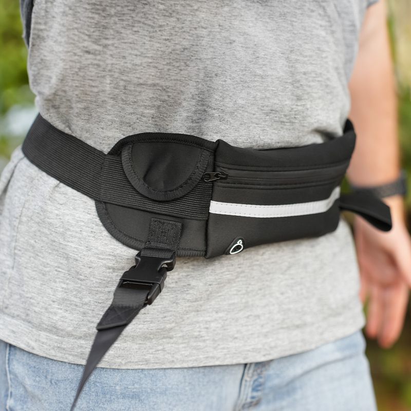 Leine Jogging Bauchgurt Hüftgurt Hundeleine Flexibel Elastisch Bungee