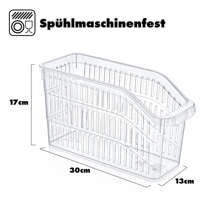Kühlschrank-Box Kühlschrankorganizer Aufbewahrungsbox Küchenbehälter