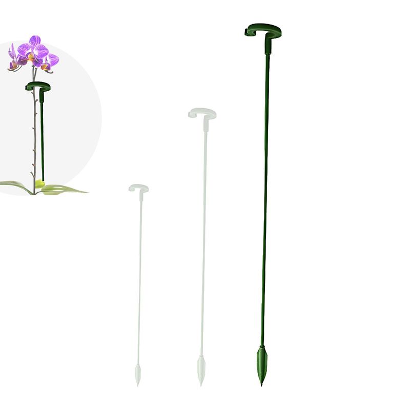 Pflanzenstütze Pflanzen Stützstange Blumenstütze 1 Set - 10 Stück