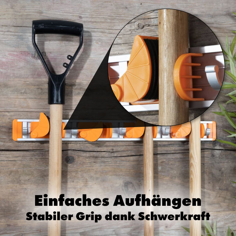 Geräteleiste Werkzeughalter Gartenleiste Aufhängeschiene Wandhalterung