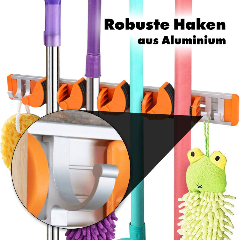 Geräteleiste Werkzeughalter Gartenleiste Aufhängeschiene Wandhalterung