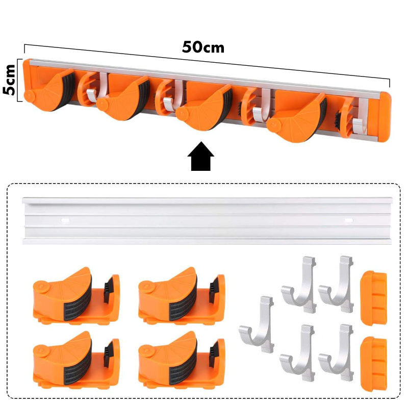 Geräteleiste Werkzeughalter Gartenleiste Aufhängeschiene Wandhalterung