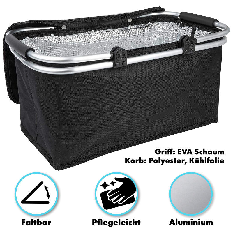 Einkaufskorb Tragekorb Kühlkorb Carrybag Kühltasche Picknickkorb