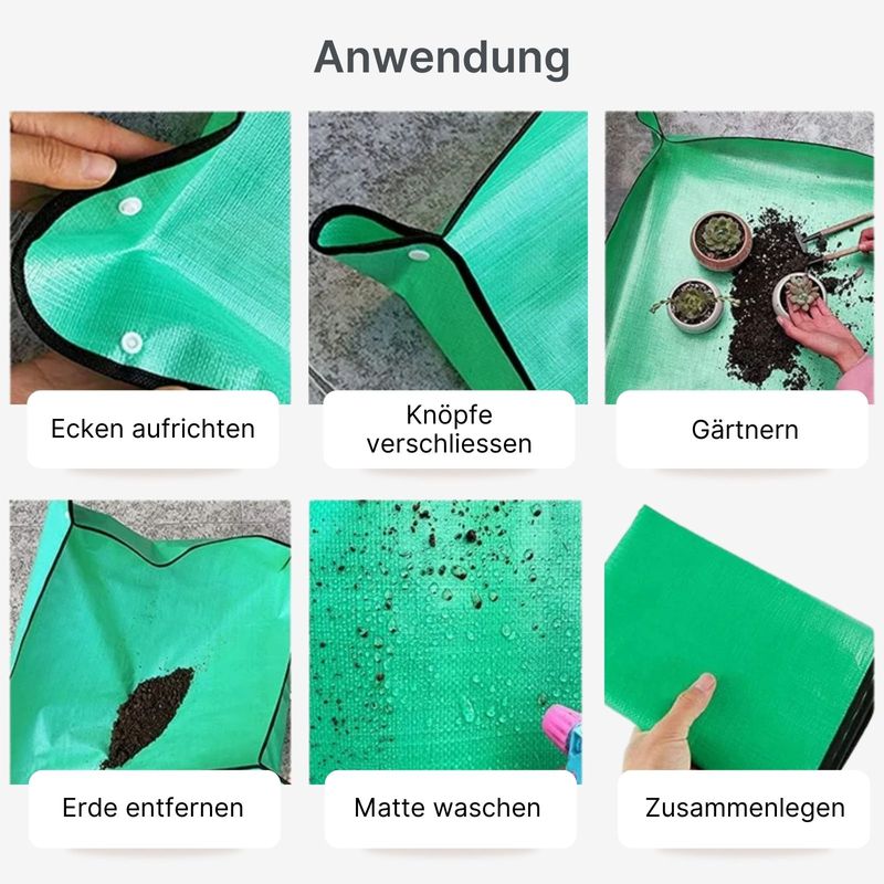 Umtopfmatte Gartenmatte Pflanzmatte Topfmatte Pflanzunterlage