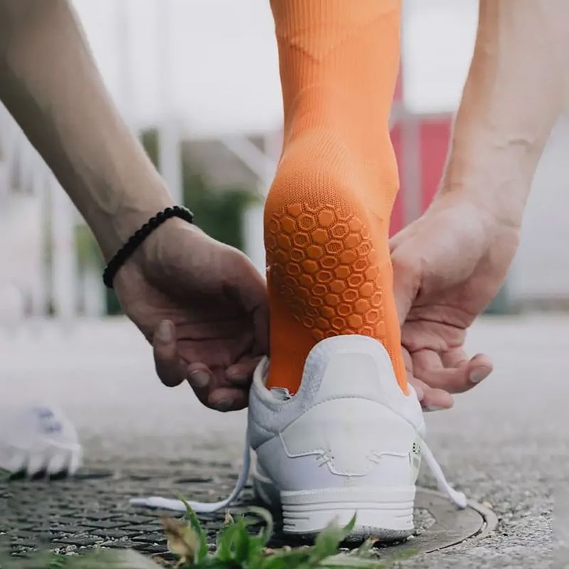 Fussballsocken Gr. 42-47 Grip Socken Fussball Strümpfe GripSoxx Orange