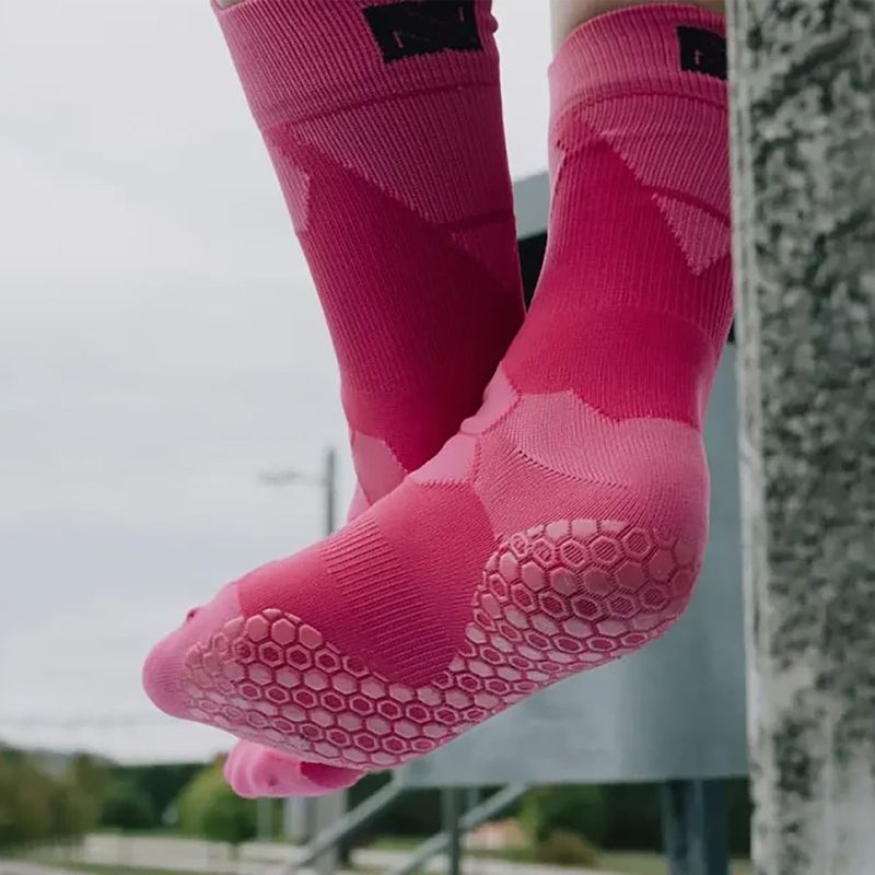 Fussballsocken Gr. 42-47 Grip Socken Fussball Strümpfe GripSoxx Rosa