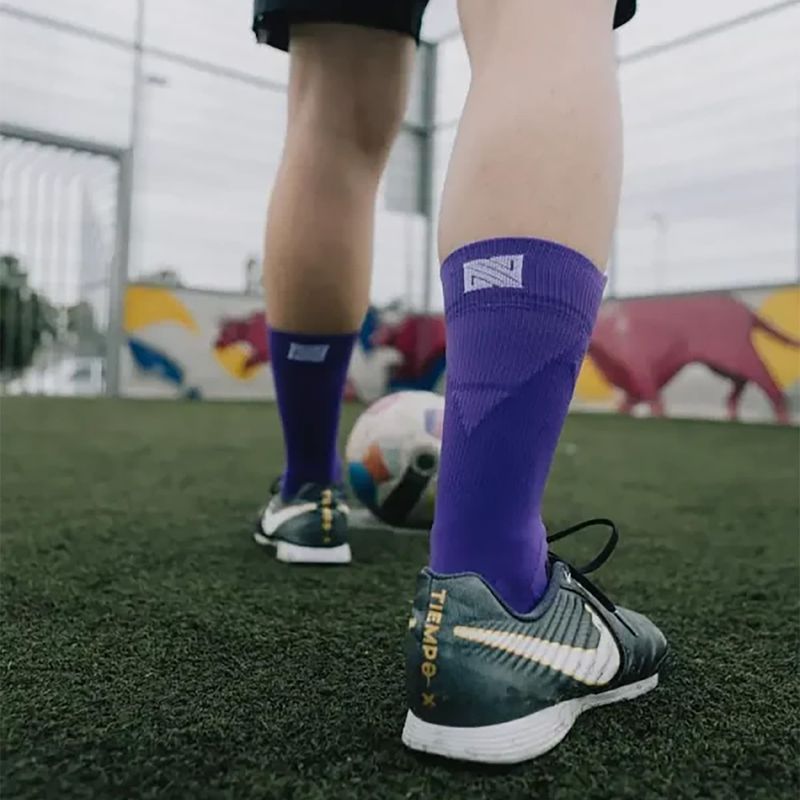 Fussballsocken Gr. 36-41 Grip Socken Fussball Strümpfe GripSoxx Violett