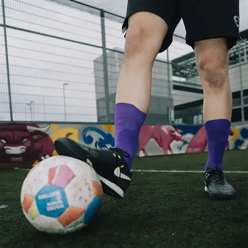 Fussballsocken Gr. 36-41 Grip Socken Fussball Strümpfe GripSoxx Violett