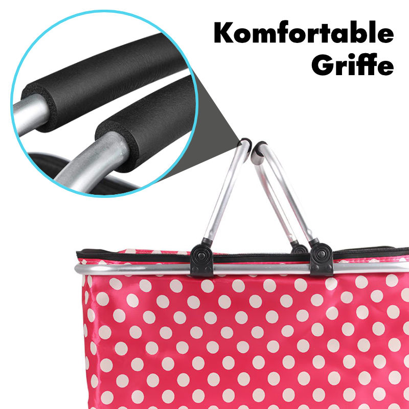 Einkaufskorb Tragekorb Kühlkorb Carrybag Kühltasche Picknickkorb
