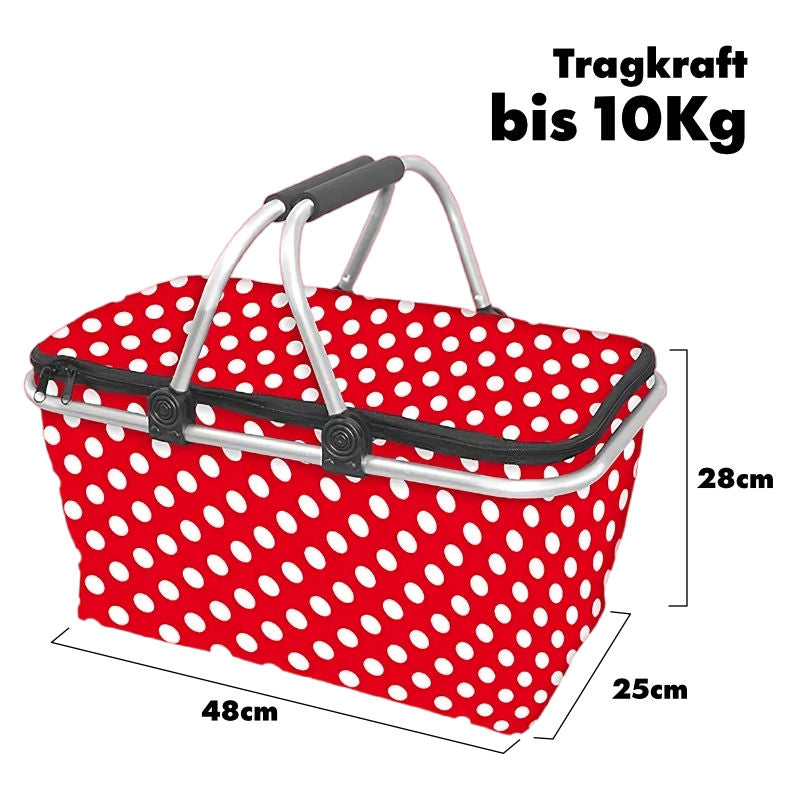 Einkaufskorb Tragekorb Kühlkorb Carrybag Kühltasche Picknickkorb