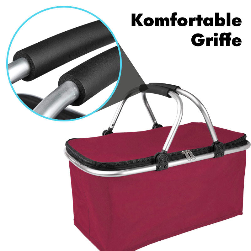 Einkaufskorb Tragekorb Kühlkorb Carrybag Kühltasche Picknickkorb