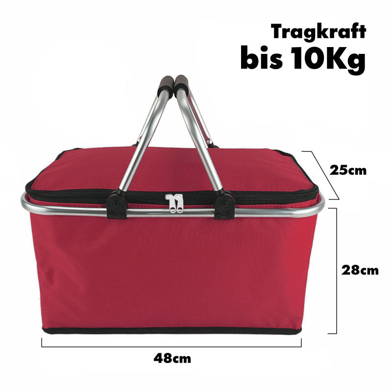 Einkaufskorb Tragekorb Kühlkorb Carrybag Kühltasche Picknickkorb
