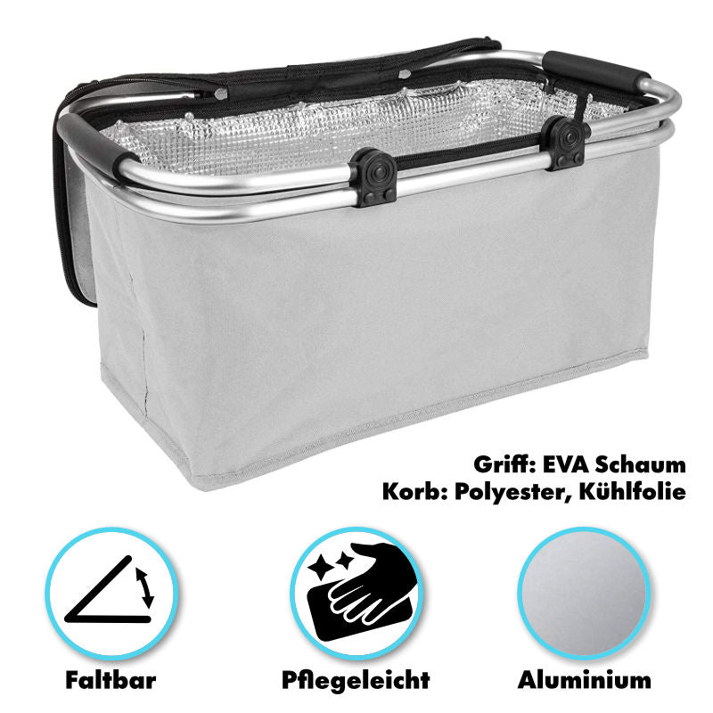 Einkaufskorb Tragekorb Kühlkorb Carrybag Kühltasche Picknickkorb