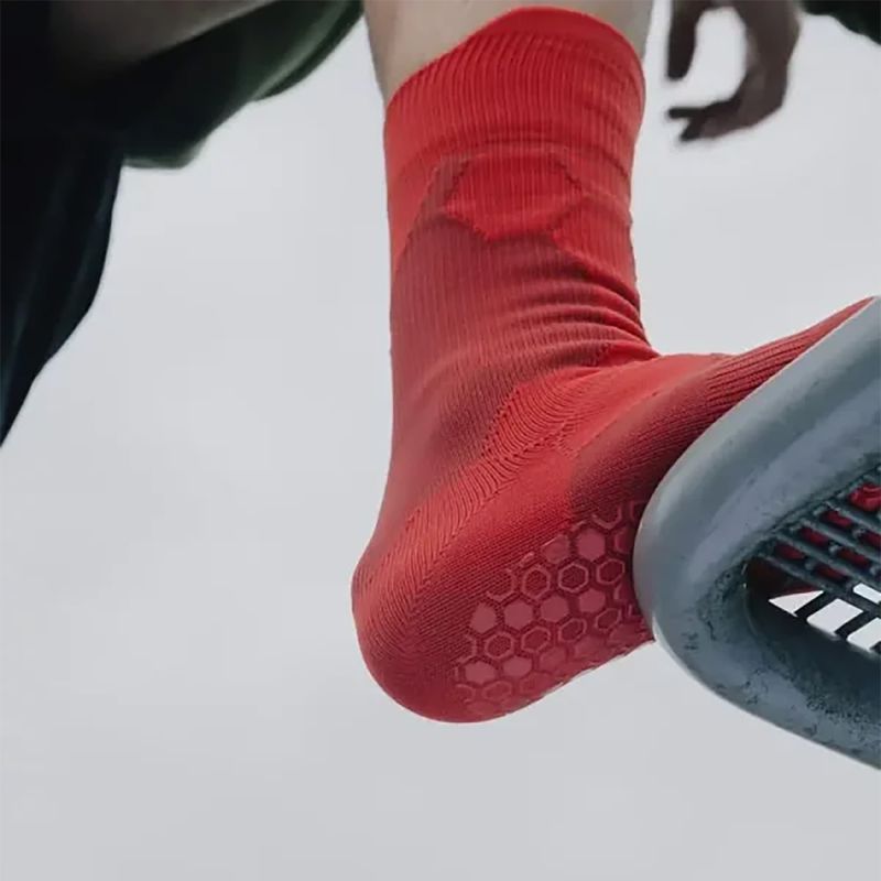 Fussballsocken Gr. 36-41 Grip Socken Fussball Strümpfe GripSoxx Rot