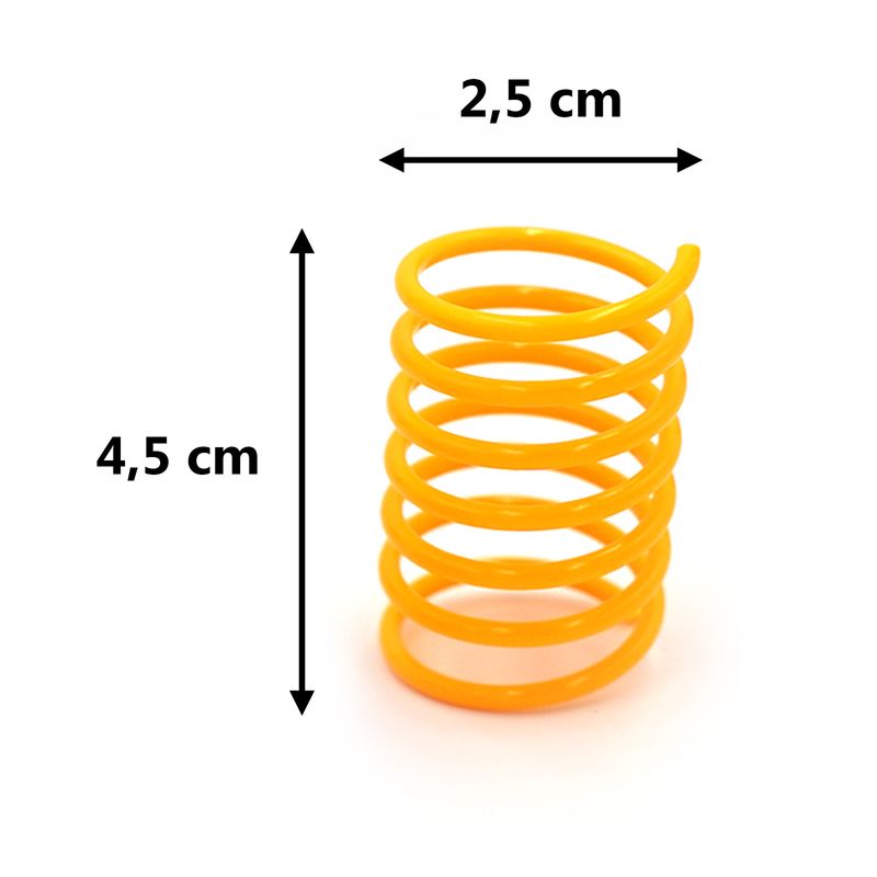 Spiralfedern Katzenspielzeug Geschicklichkeitsspiel Federspielzeug