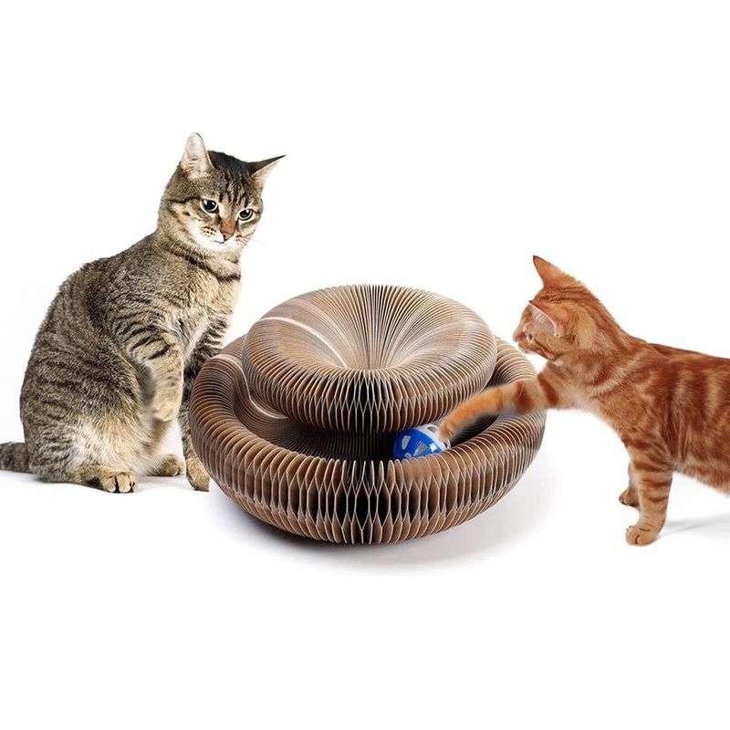 Katzen Spielzeug Ballspiel Haustierspielzeug Kratzspielzeug Kratzorgel