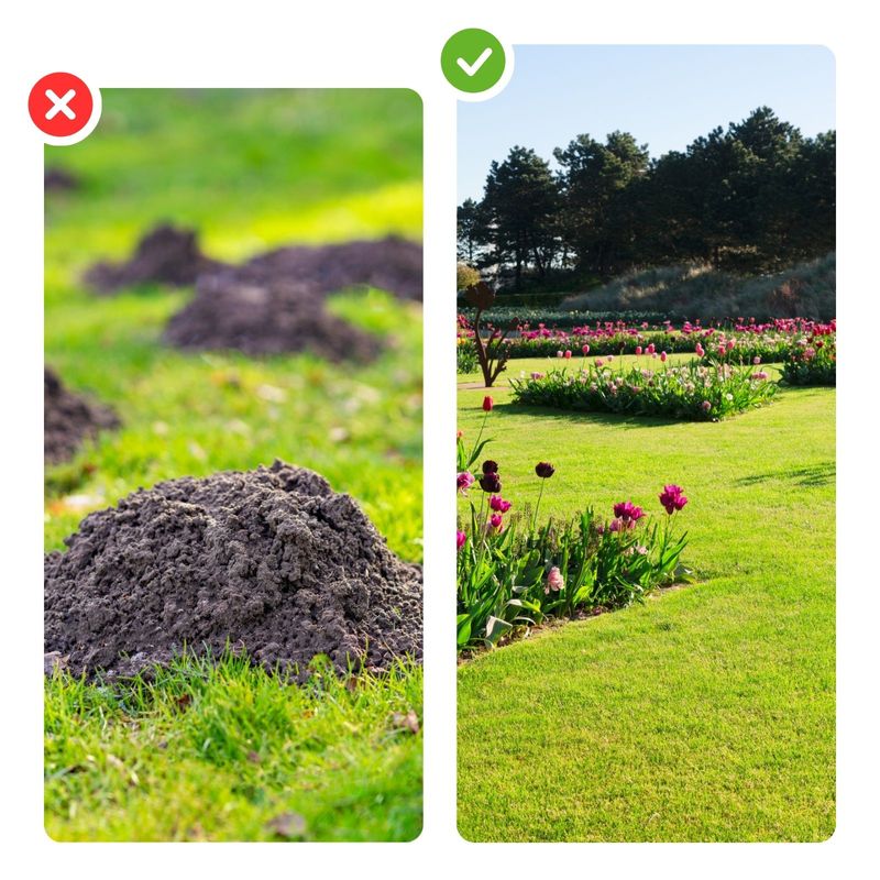 Solar-Maulwurfschreck Maulwurffrei Tiervertreiber Nagetier 4er-Set