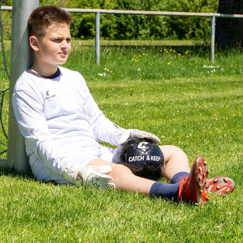 Fussballhandschuhe Kralle Junior Pro 3.0 Gr. 6 Golden Torwart Keeper Goalie Handschuhe