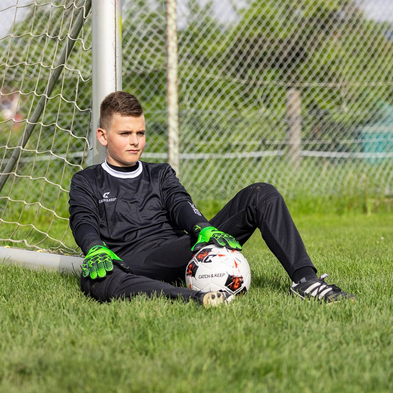 Fussballhandschuhe Kralle Protector Gr. 6 Grün Torwart Keeper Goalie Handschuhe