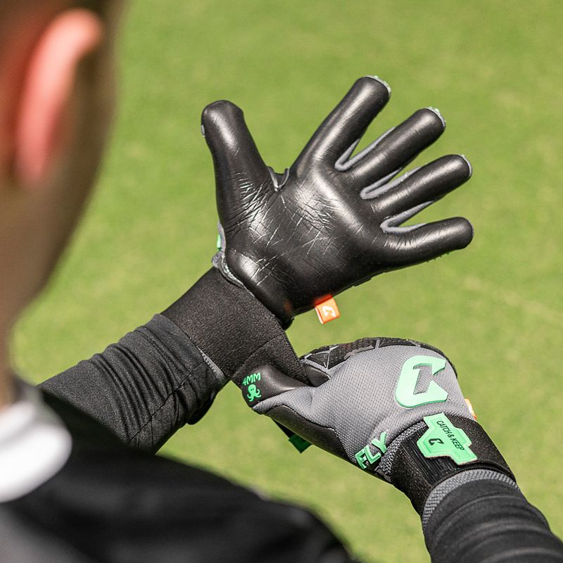 Fussballhandschuhe Fly Mint Soul Gr. 12 Mintgrün Torwart Keeper Goalie Handschuhe