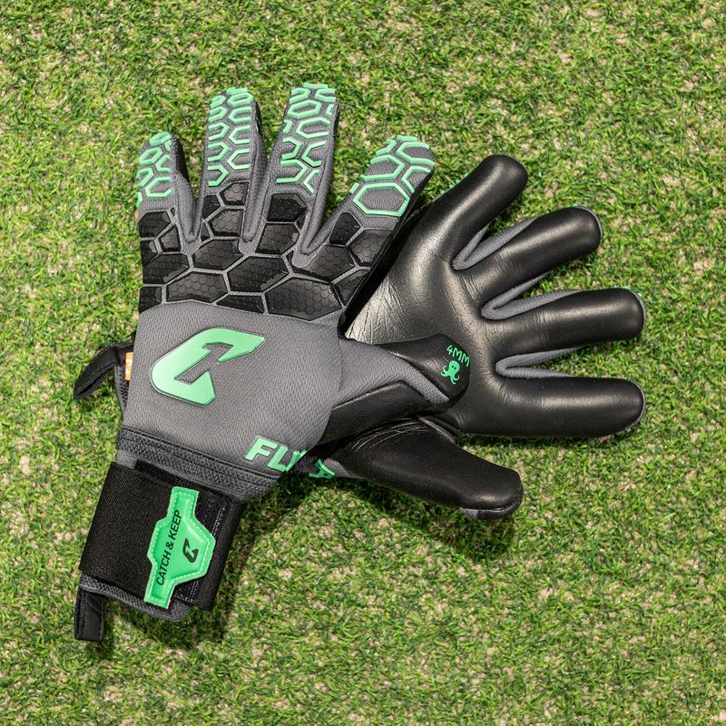 Fussballhandschuhe Fly Mint Soul Gr. 12 Mintgrün Torwart Keeper Goalie Handschuhe