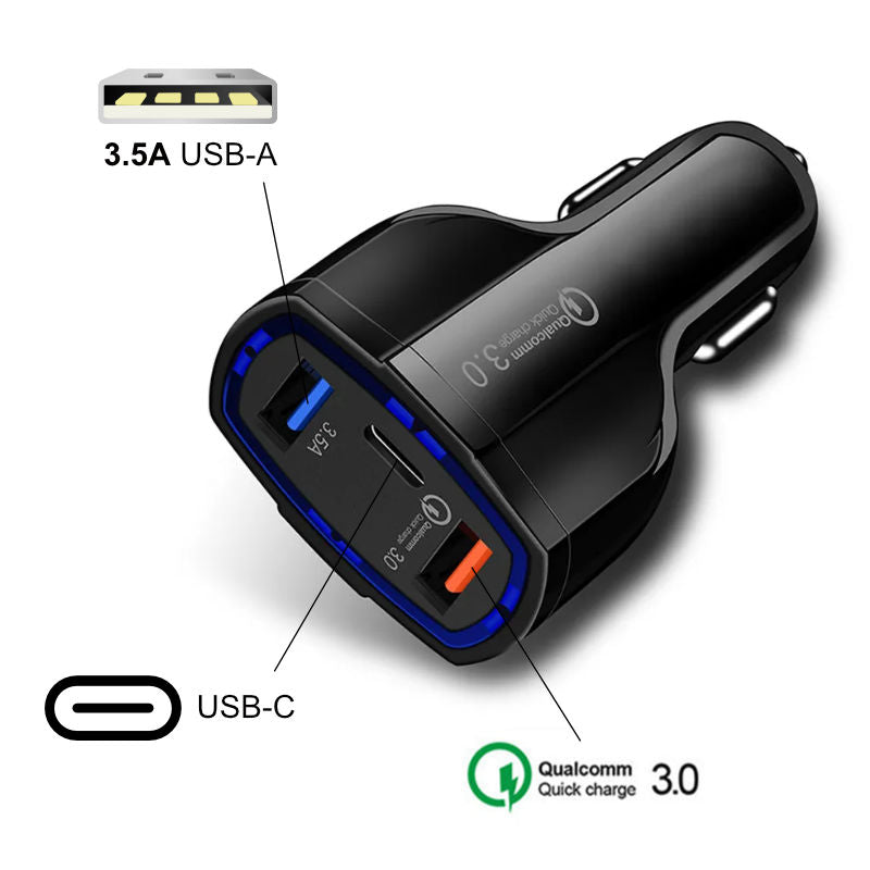 Auto-USB-Ladegerät KFZ-USB-Adapter KFZ-USB-Ladegerät Auto-USB-Adapter