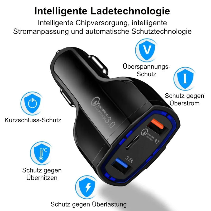 Auto-USB-Ladegerät KFZ-USB-Adapter KFZ-USB-Ladegerät Auto-USB-Adapter