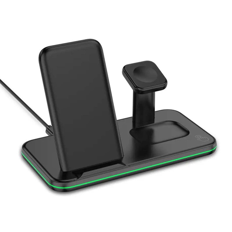 3-in-1 Ladestation für Smartphone Smartwatch Kopfhörer Dockingstation