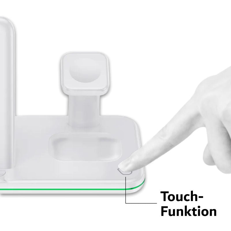 3-in-1 Ladestation für Smartphone Smartwatch Kopfhörer Dockingstation