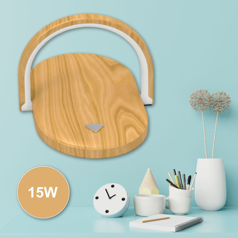 Ladestation mit Beleuchtung Smartphone Ladegerät Wireless Charger