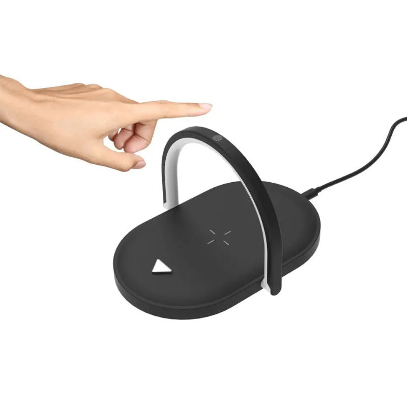 Ladestation mit Beleuchtung Smartphone Ladegerät Wireless Charger