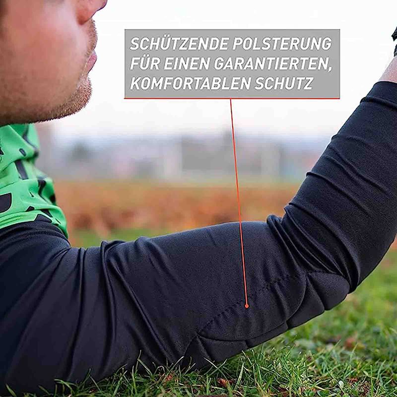 Trikot Protection Torwarttrikot Gr. L Grün-Schwarz Fussball Torwart Shirt Oberteil