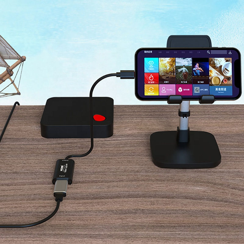 USB-C zu HDMI Game Video Capture Card Adapter USB-C HDMI Capture Card