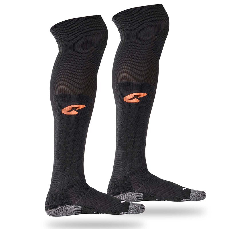 Fussballstrümpfe Premium Torwart Socke Gr. 36-40 Schwarz Fussball Stulpen Strümpfe