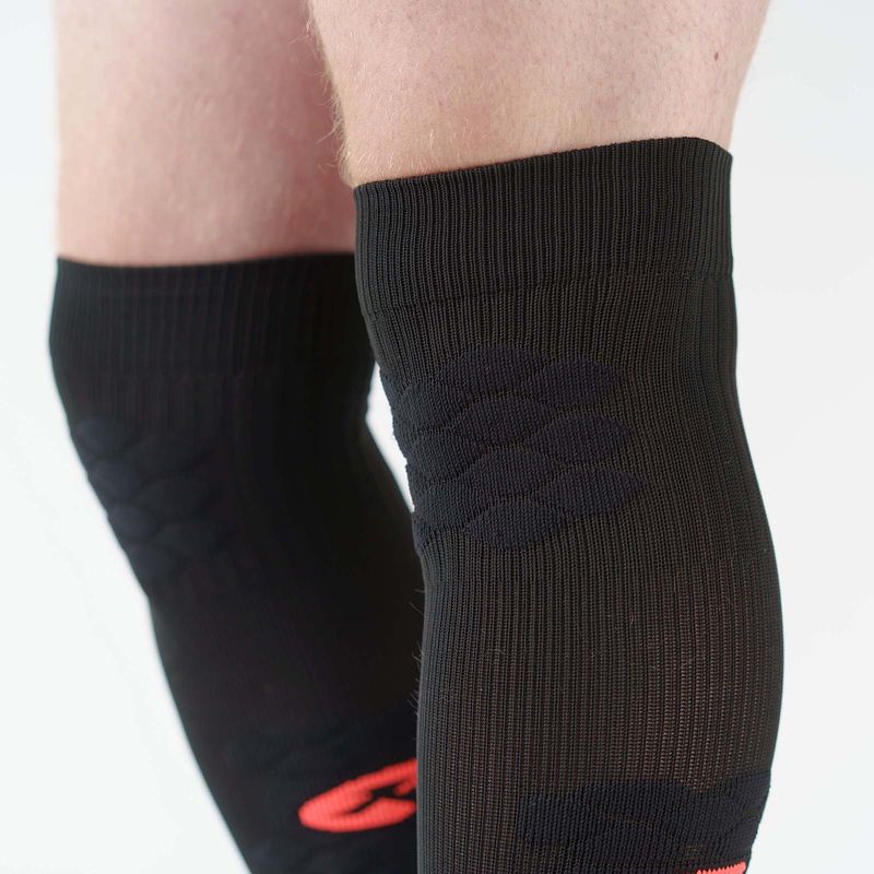 Fussballstrümpfe Premium Torwart Socke Gr. 46-49 Schwarz Fussball Stulpen Strümpfe