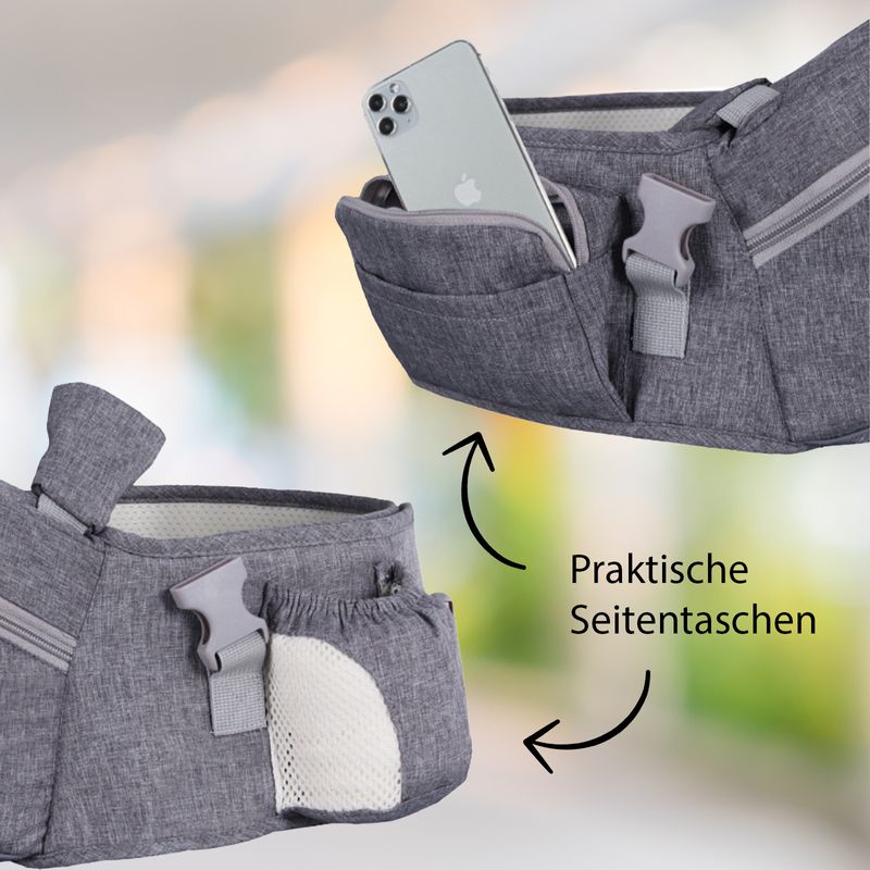 Taillen Hocker Babytragehilfe Baby Carrier Hüftsitz Tragesitz