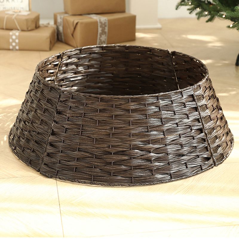 Weihnachtsbaum Rock Kragen Korb Korbabdeckung Tannenbaum Ring