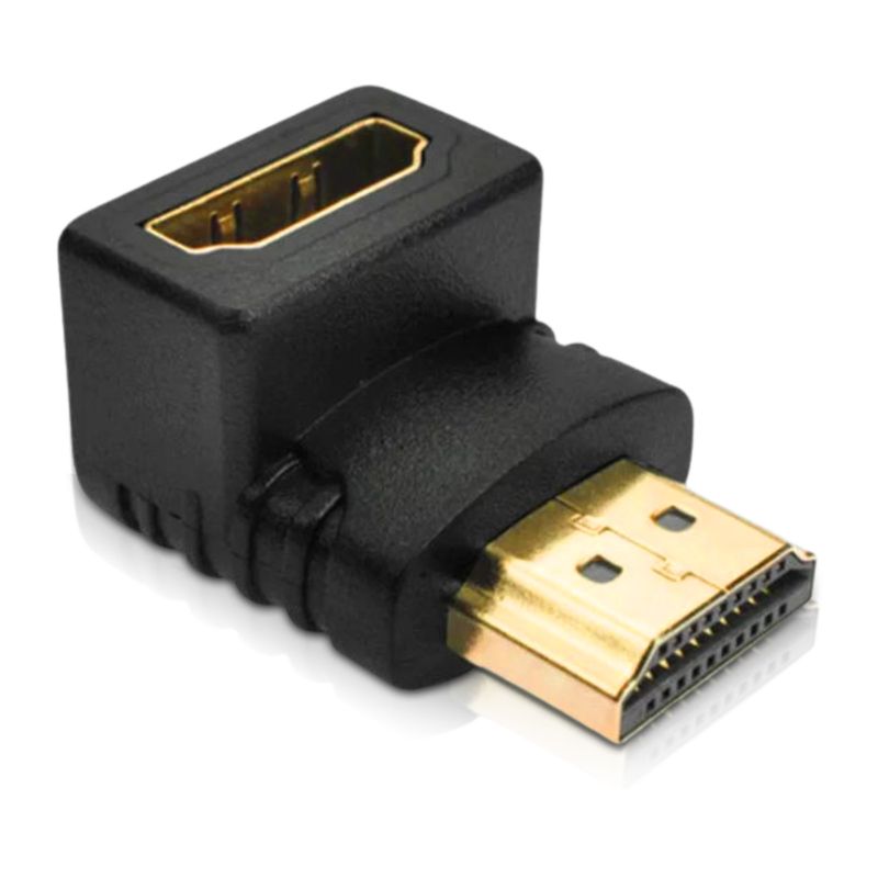 HDMI-Stecker auf HDMI-Buchse HDMI Winkeladapter 90° Winkeladapter HDMI