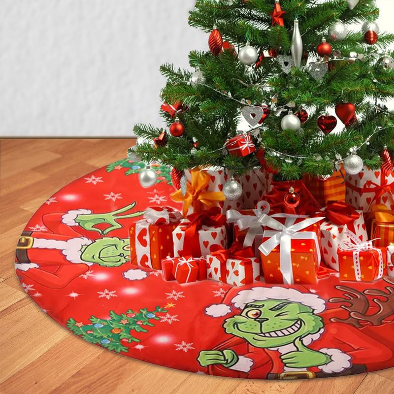 Weihnachtsbaumdecke Christbaum-Rock Tannenbaum-Teppich Baumrock-Matte