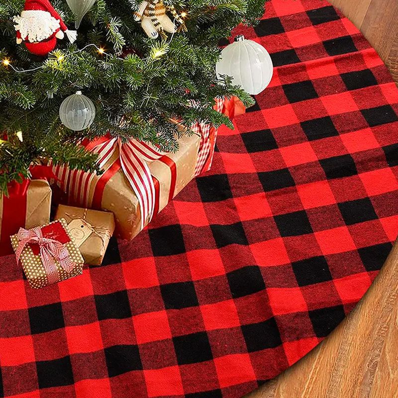 Christbaum-Rock Weihnachtsbaumdecke Tannenbaum-Teppich Baumrock-Matte