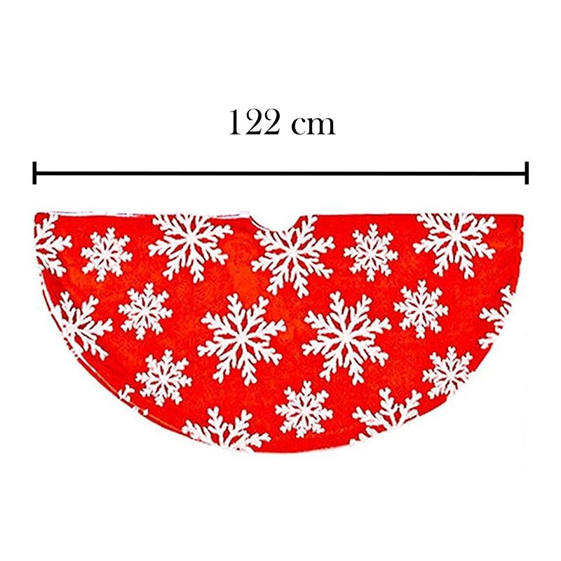 Weihnachtsbaumdecke Christbaum-Rock Baumrock-Matte Tannenbaum-Teppich