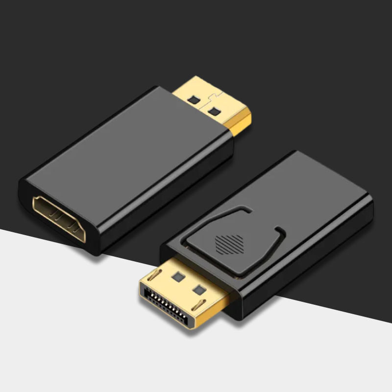 Adapter Displayport zu HDMI DP zu HDMI Adapter DP Stecker HDMI Buchse