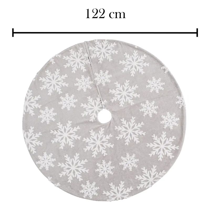 Weihnachtsbaumdecke Tannenbaum-Teppich Christbaum-Rock Baumrock-Matte