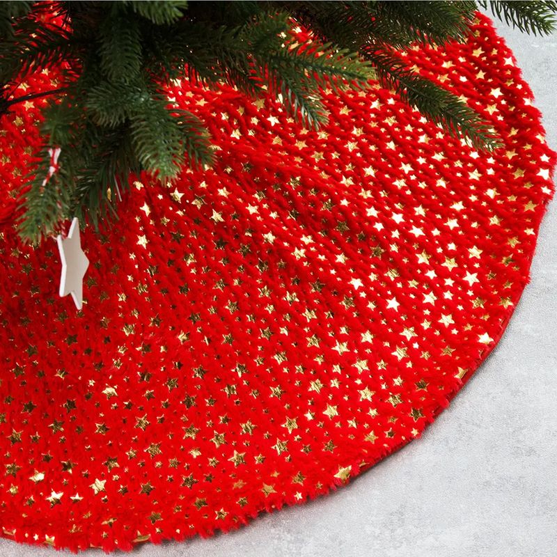 Weihnachtsbaumdecke Christbaum-Rock Tannenbaum-Teppich Baumrock-Matte